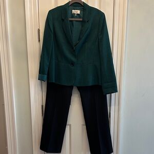 Green and Black LeSuit pants suit!
